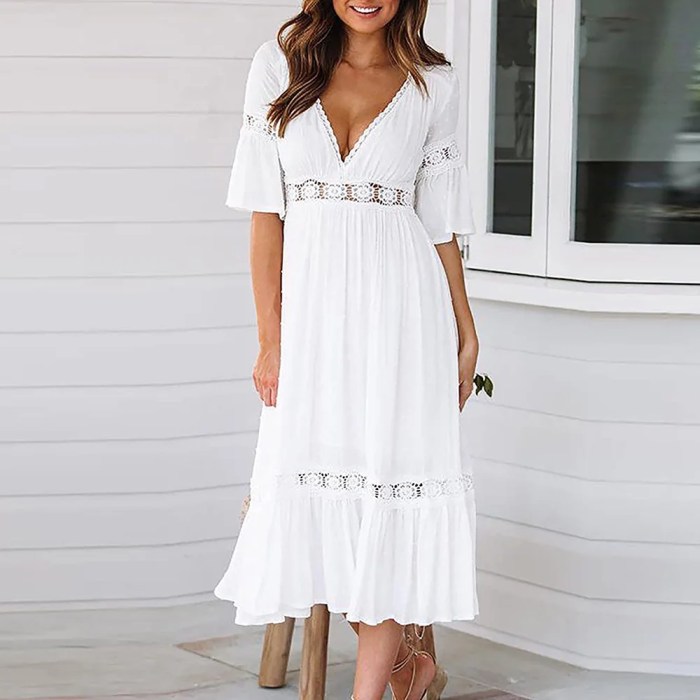 Bohemian style maxi dress