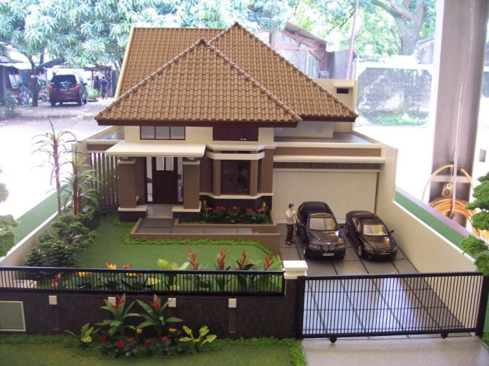 Contoh desain rumah minimalis type 80