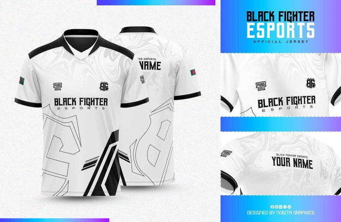 Contoh desain jersey esport